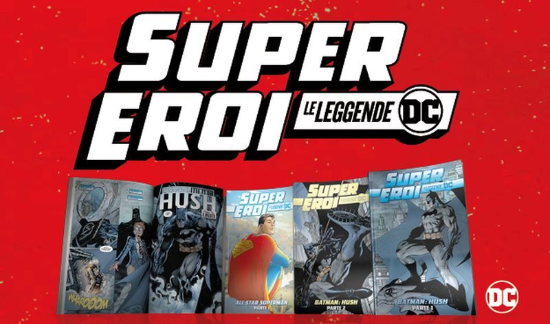 SuperEroi – Le leggende DC in edicola: piano dell’opera della collezione