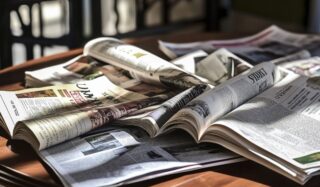 prime pagine quotidiani in edicola